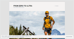 Desktop Screenshot of fromzerotoultra.com